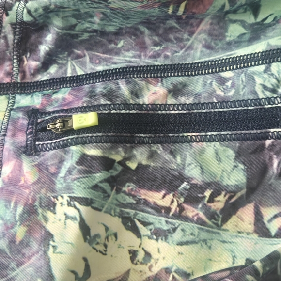 Lululemon Run: Inspire Crop II *All Full-On Luxtreme Iridescent Multi Size 6 - Picture 5 of 7
